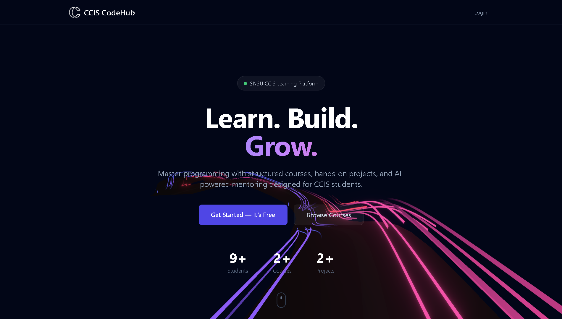 CodeHub - AI-Driven Learning Platform for SNSU CCIS
